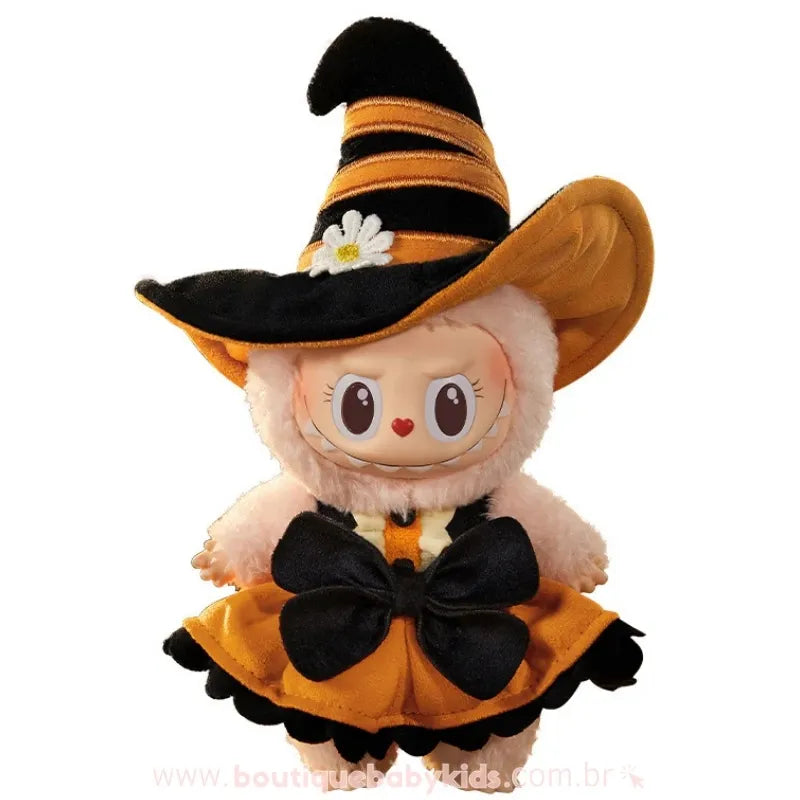 Labubu Mokoko Magic of Pumpkin – Original Edição Limitada Pop Mart Labubu Mokoko Magic of Pumpkin – Original Edição Limitada Pop Mart