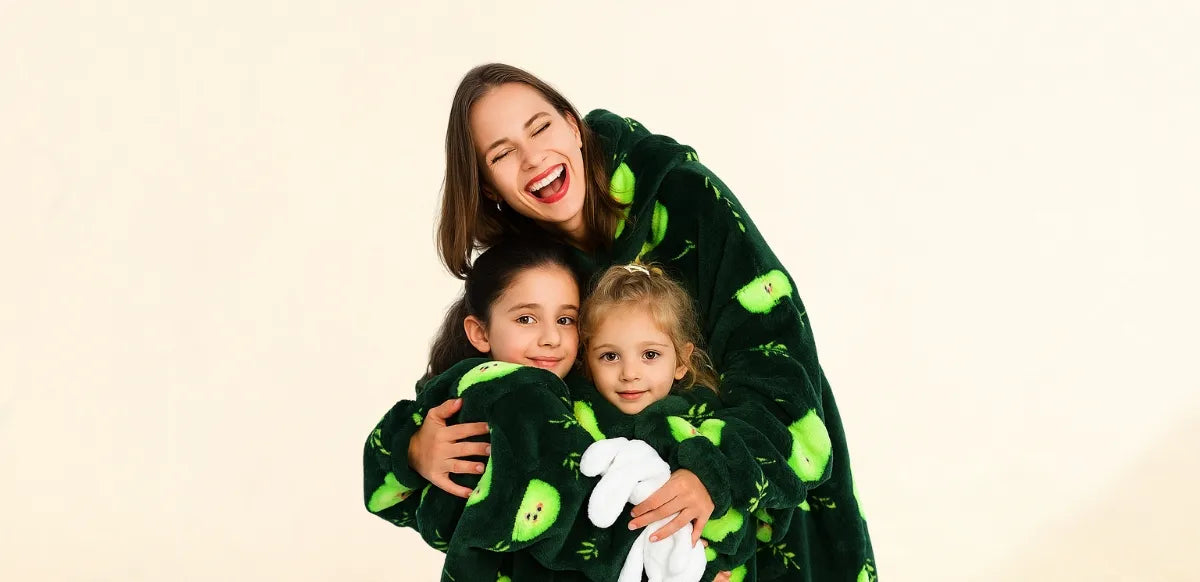 Roupas combinando para adultos e crianças