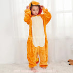 Macacão Infantil Fantasia Kigurumi Pokémon Charmander Laranja - Boutique Baby Kids