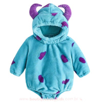 Body Bebê Fantasia Sulley Monstros S.A - Boutique Baby Kids 