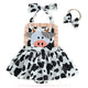 Body Bebê Fantasia Vaquinha Fazendinha com Saia - Boutique Baby Kids