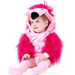 Body Bebê Temático Fantasia Flamingo com Meia Rosa - Boutique Baby Kids