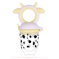 Chupeta Alimentadora para Bebês Silicone Vaquinha Amarelo - Boutique Baby Kids #amarelo