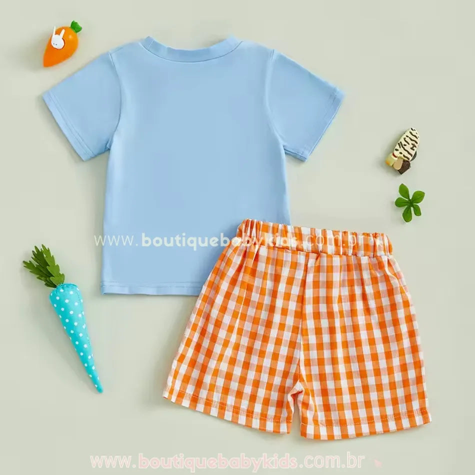Conjunto Infantil Aventura do Coelhinho