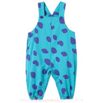 Jardineira Bebê Temática Fantasia Sulley Monstros S.A - Boutique Baby Kids