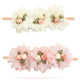 Kit 2 Faixas Florais Encanto de Rosas - Boutique Baby Kids