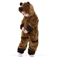 Macacão Bebê Fantasia Bichinho Capivara - Boutique Baby Kids