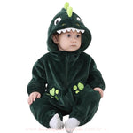 Macacão Bebê Fantasia Bichinho Dinossauro Verde - Boutique Baby Kids 