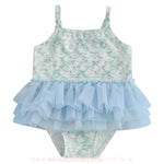 Maiô Bebê Temático Pequena Sereia com Saia Tule - Boutique Baby Kids