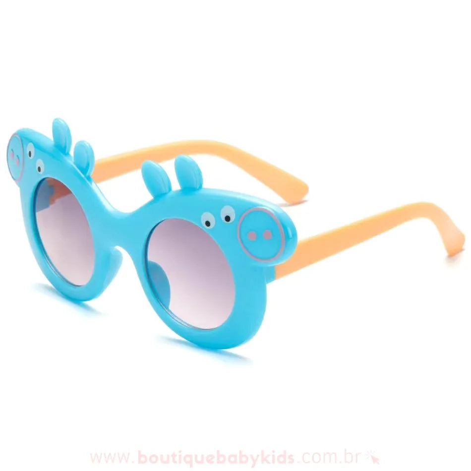 Óculos de Sol com Proteção Solar Peppa Pig George Azul - Boutique Baby Kids