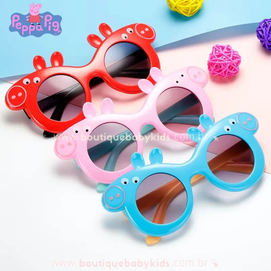 Óculos de Sol com Proteção Solar Peppa Pig - Boutique Baby Kids