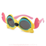 Óculos de Sol Infantil com Proteção Solar Stitch Amarelo - Boutique Baby Kids