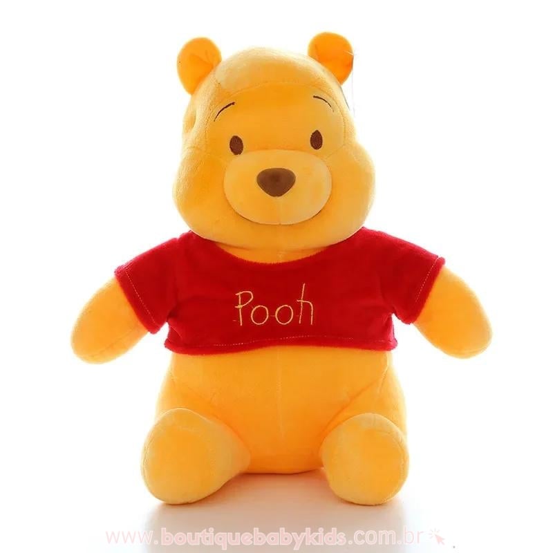 Pelúcia Disney Ursinho Pooh 25 cm - Boutique Baby Kids