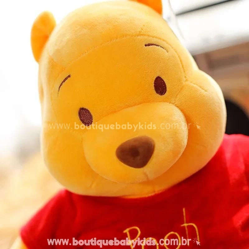Pelúcia Disney Ursinho Pooh 25 cm - Boutique Baby Kids