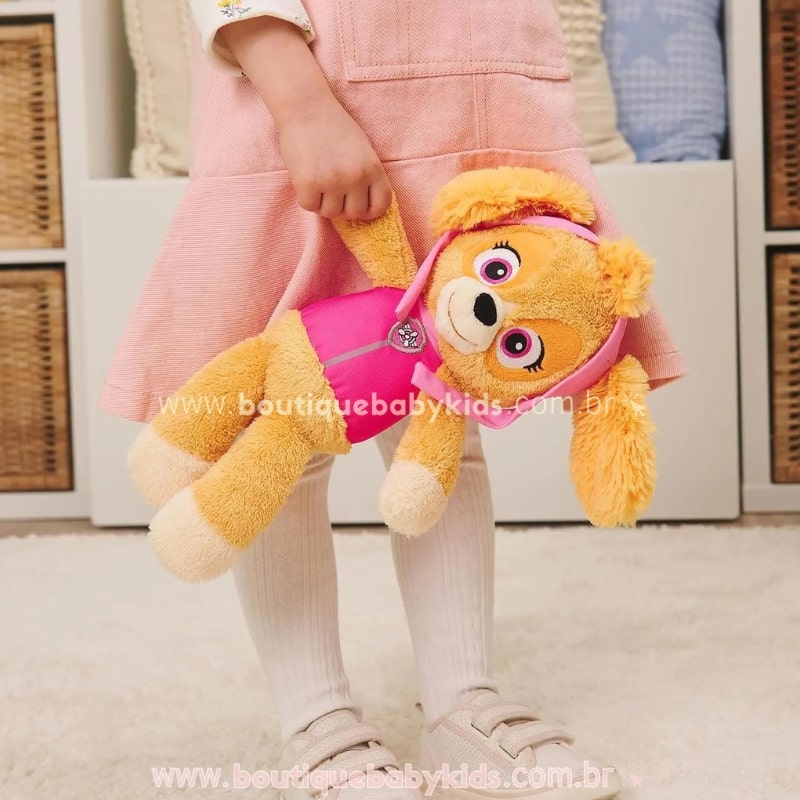 Pelúcia Personagens Patrulha Canina Skye 30 cm - Boutique Baby Kids 