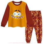 Pijama Infantil Longo Emoções Divertida Mente Laranja Ansiedade - Boutique Baby Kids 