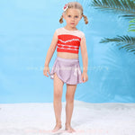 Biquíni Infantil Disney Princesa Moana Laranja - Boutique Baby Kids
