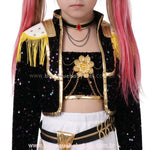 Fantasia Infantil Guerreiras do K-pop Mira Huntrix Onyx - Boutique Baby Kids