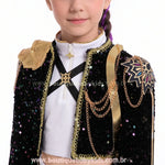 Fantasia Infantil Guerreiras do K-pop Rumi Huntrix Onyx - Boutique Baby Kids