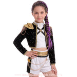 Fantasia Infantil Guerreiras do K-pop Rumi Huntrix Onyx - Boutique Baby Kids
