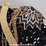 Detalhes da Fantasia Infantil Guerreiras do K-pop Rumi Huntrix Onyx - Boutique Baby Kids