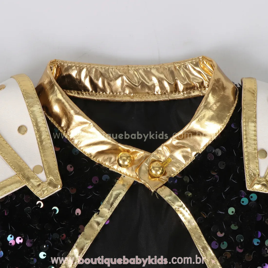Detalhes da Fantasia Infantil Guerreiras do K-pop Zoey Huntrix Onyx - Boutique Baby Kids