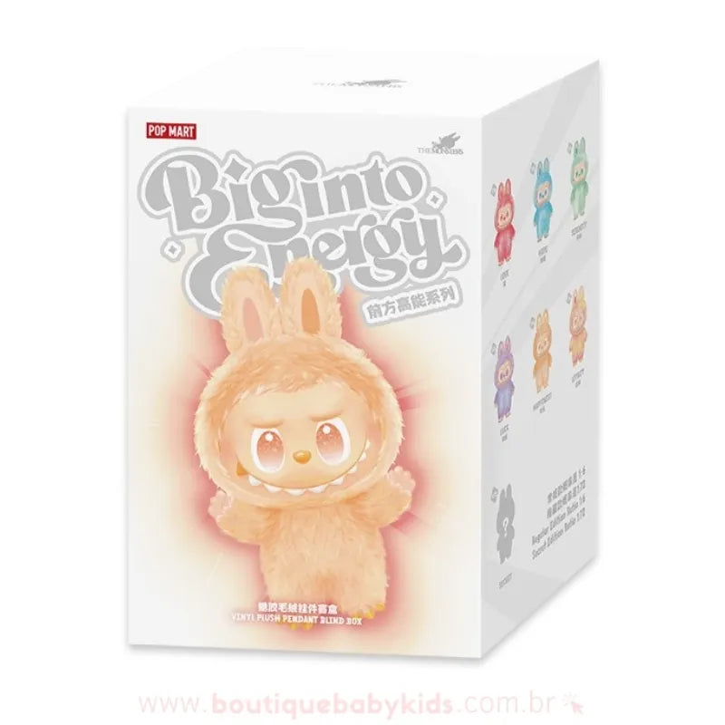 Labubu Big Into Energy Pop Mart – Edição Colecionável Blind Box Original