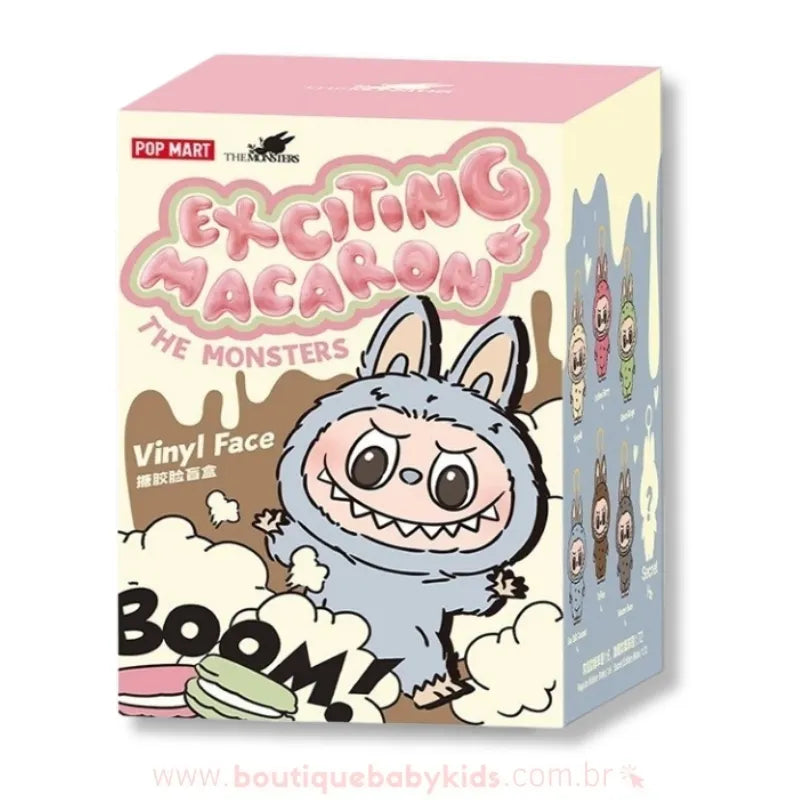 Labubu Exciting Macaron Pop Mart – Edição Colecionável Original Blind Box