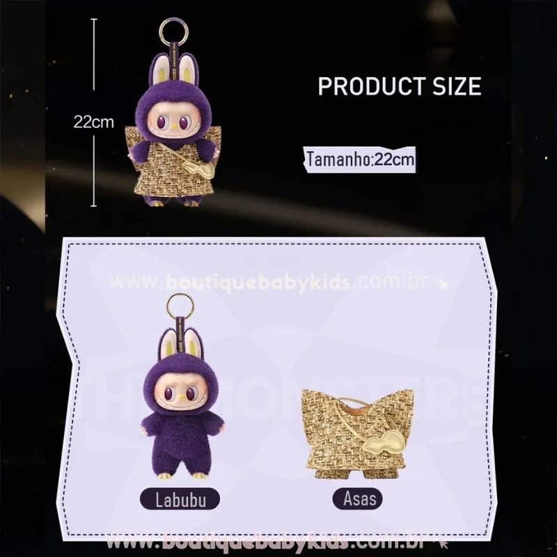 Labubu Wings of Fortune – Original Pop Mart Edição Limitada