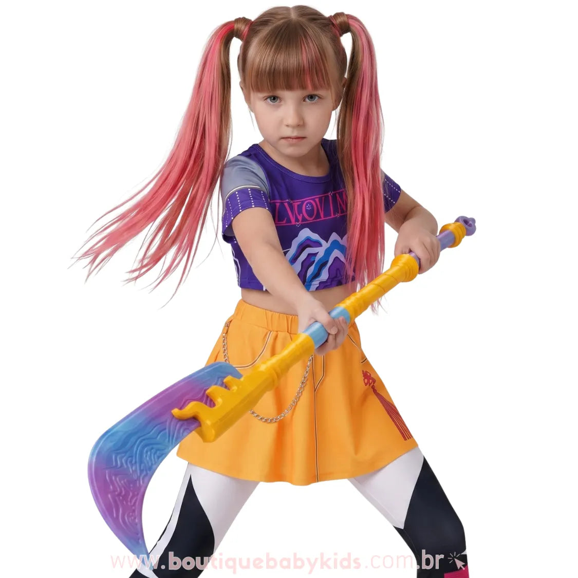 Lança Infantil Guerreiras do K-pop Mira Huntrix - Boutique Baby Kids