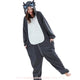 Macacão para Adulto Kigurumi Fantasia de Dragão Noturno Cinza - Boutique Baby Kids