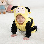 Macacão Bebê Fantasia de Bichinho Abelhinha - Boutique Baby Kids