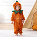 Macacão Bebê Fantasia Abóborinha do Halloween - Boutique Baby Kids