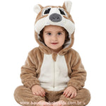 Macacão Bebê Fantasia Bicho-Preguiça - Boutique Baby Kids
