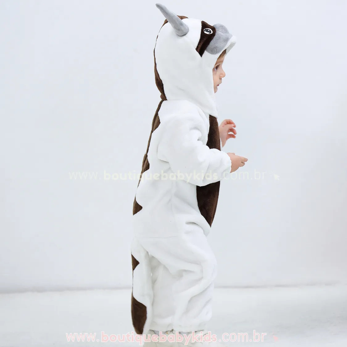 Macacão Bebê Fantasia Bisão Appa Avatar - Boutique Baby Kids