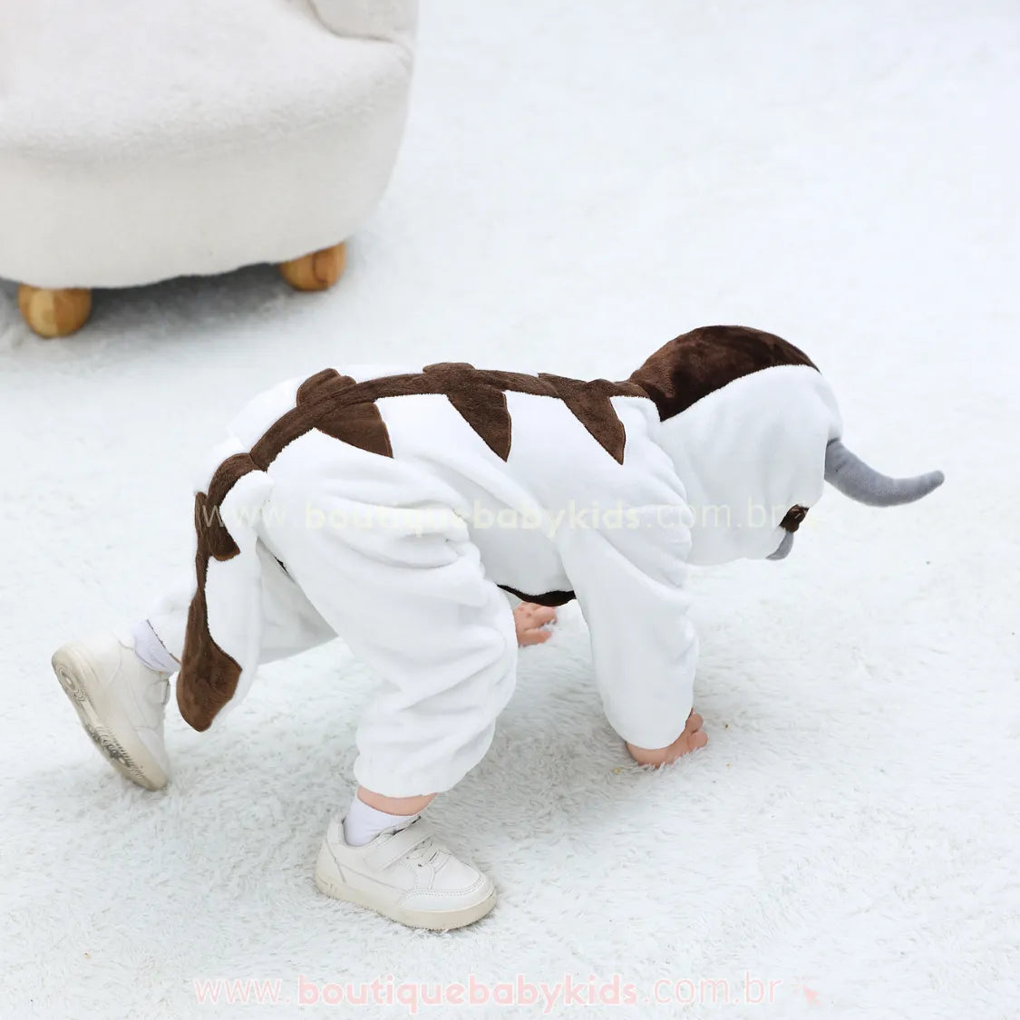 Macacão Bebê Fantasia Bisão Appa Avatar - Boutique Baby Kids