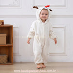 Macacão Bebê Fantasia de Bonequinho de Neve - Boutique Baby Kids