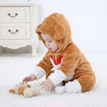 Macacão Bebê Fantasia Bichinho Cachorrinho Caramelo - Boutique Baby Kids