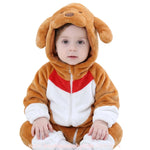 Macacão Bebê Fantasia Bichinho Cachorrinho Caramelo - Boutique Baby Kids