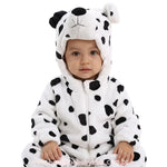 Macacão Bebê Fantasia Bichinho Cachorro Dálmata - Boutique Baby Kids