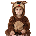Macacão Bebê Fantasia Bichinho Canguru - Boutique Baby Kids