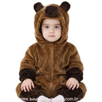 Macacão Bebê Fantasia Bichinho Capivara - Boutique Baby Kids