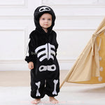 Macacão Bebê Fantasia Caveirinha do Halloween - Boutique Baby Kids