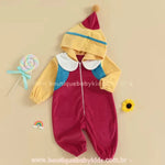 Macacão Bebê Fantasia Disney Bonequinho Pinóquio - Boutique Baby Kids