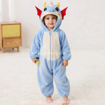 Macacão Bebê Fantasia de Bichinho Dragãozinho Azul - Boutique Baby Kids