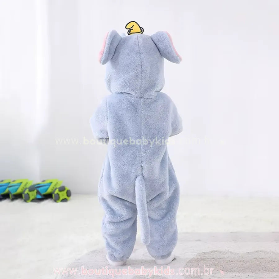 Macacão Bebê Fantasia Disney Elefante Dumbo - Boutique Baby Kids