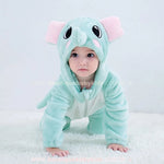 Macacão Bebê Fantasia Bichinho Elefantinho Fofuxo - Boutique Baby Kids