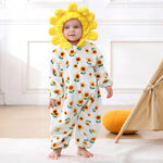 Macacão Bebê Fantasia Flor de Girassol - Boutique Baby Kids