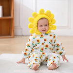 Macacão Bebê Fantasia Flor de Girassol - Boutique Baby Kids