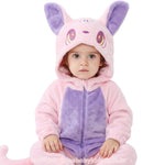 Macacão Bebê Fantasia Gatinha Lunar Rosa - Boutique Baby Kids